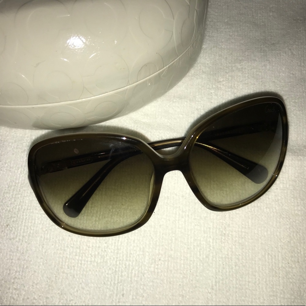 Coach olive sunglasses